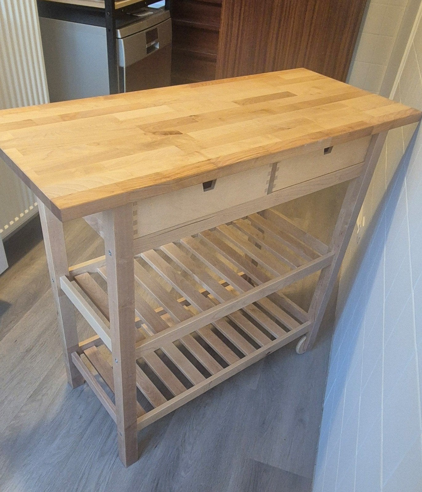 Keukentrolley hout nieuw Ikea, Hout, IKEA, Ophalen, Beige