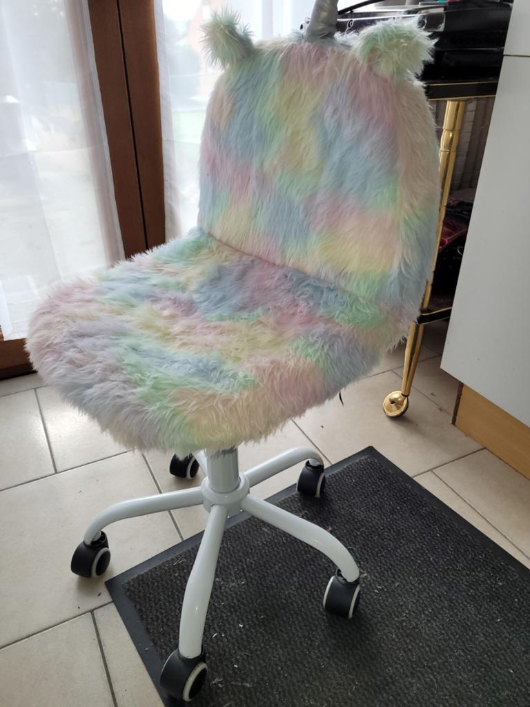Licorne, chaise de bureau à roulette pour enfants, Enlèvement