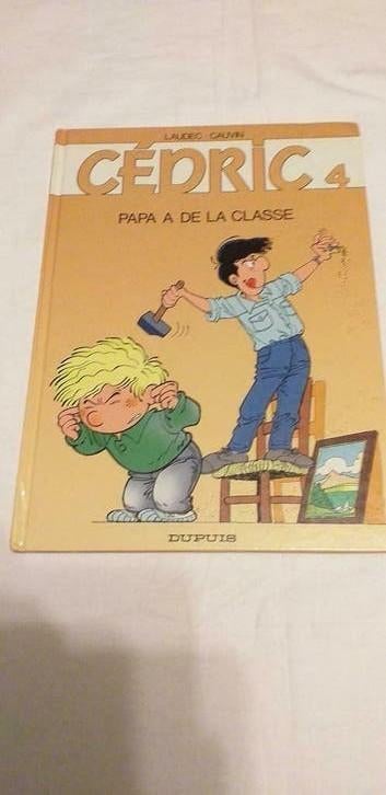bd cedric papa a de la classe 4, Livres, Enlèvement ou Envoi, Une BD, Utilisé, Laudec - Cauvin