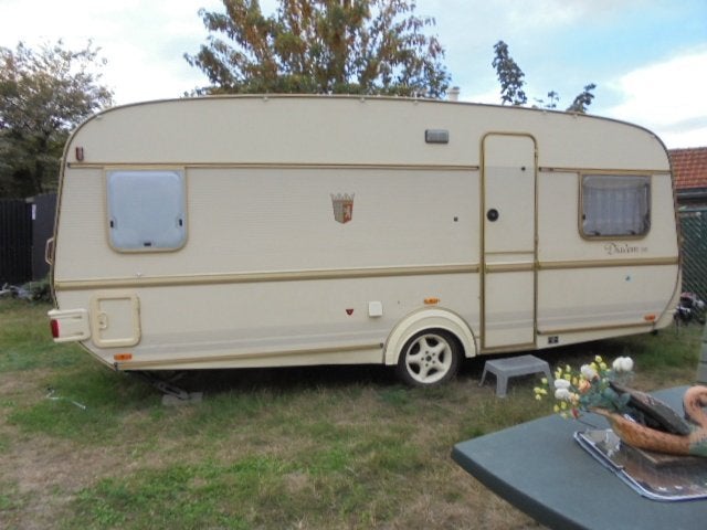 DIADEM 515--Frans lengtebed,rondzit-Boiler/verwarming+tent--, Caravans en Kamperen, Rondzit, Tabbert, 5 tot 6 meter, Schokbreker
