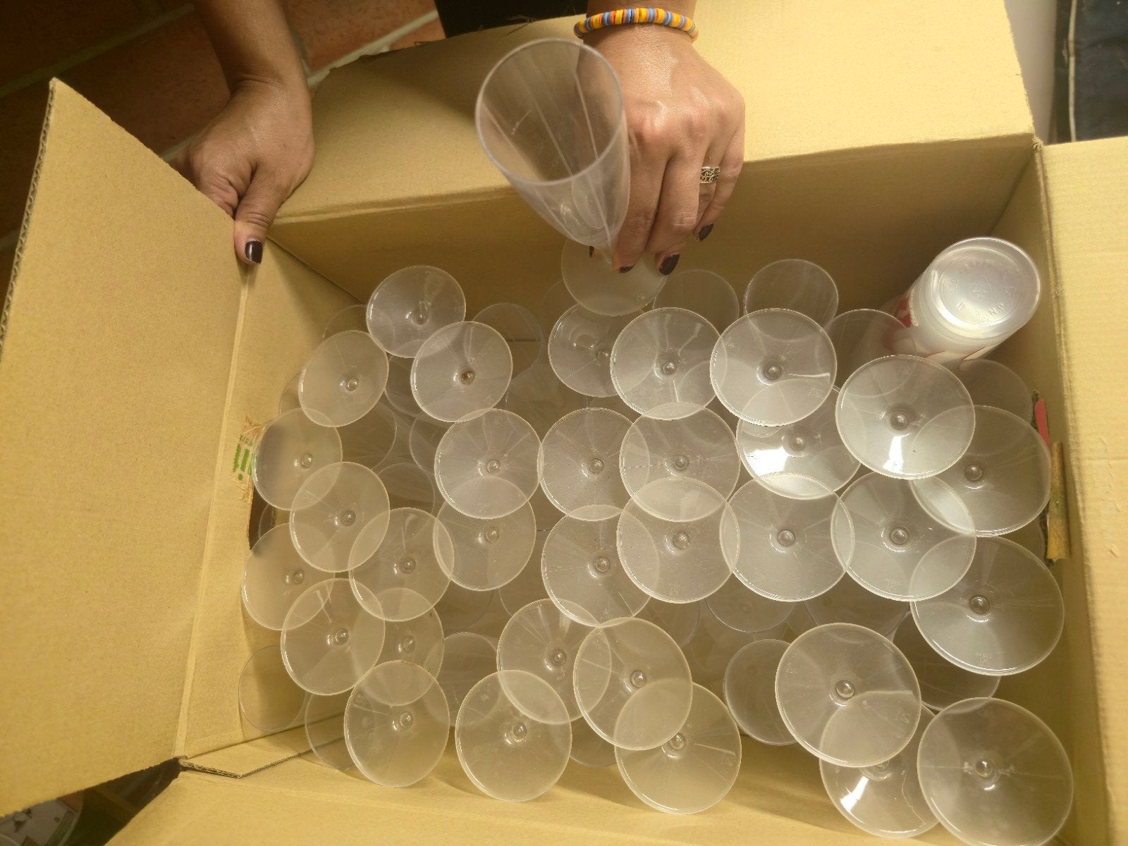Verres coupe champagne en plastique, Enlèvement, Neuf, Autres types