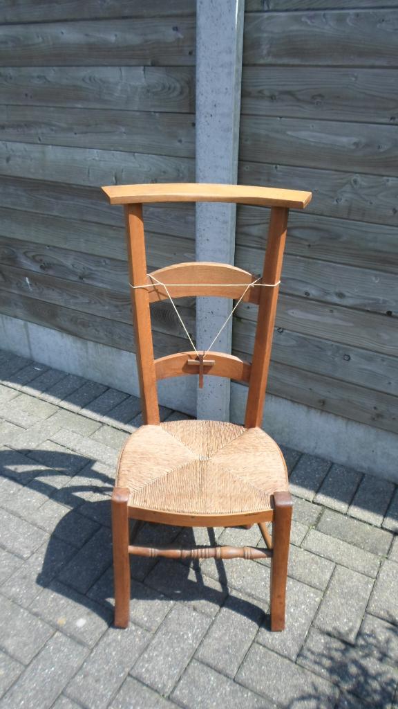 stoel met rietzitting, louis xv, zetel jaren 1920, Antiek en Kunst, Ophalen