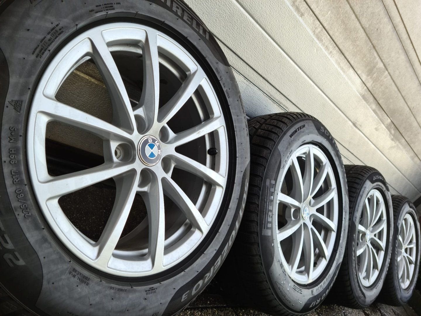 17 inch BMW X3 G01 X4 G02 nieuwe model velgen winterbanden, Pneus et Jantes, Pneus hiver, Véhicule de tourisme, -
