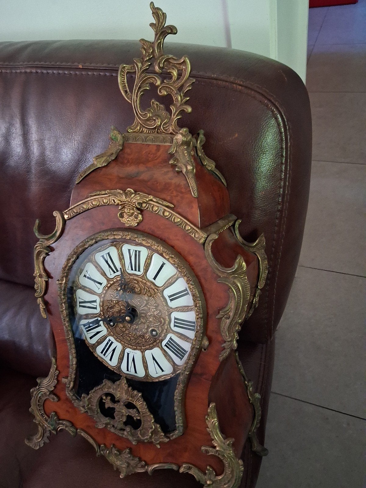 Louis XIV Style Boule Bracket Clock, Antiek en Kunst, Ophalen of Verzenden