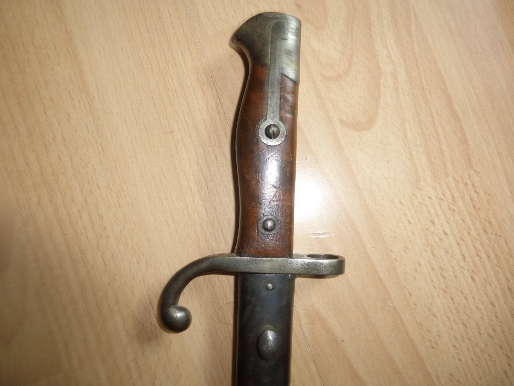 Baionnette Belge 1882 Garde Civique  Comblain, Collections, Enlèvement ou Envoi, Armée de terre, Couteau ou Poignard