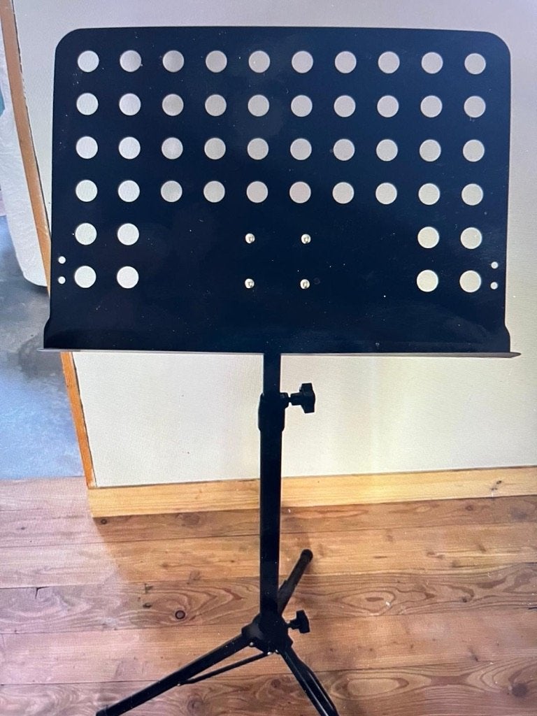 Muziekstandaard, Musique & Instruments, Pieds, Enlèvement, Comme neuf, Pied