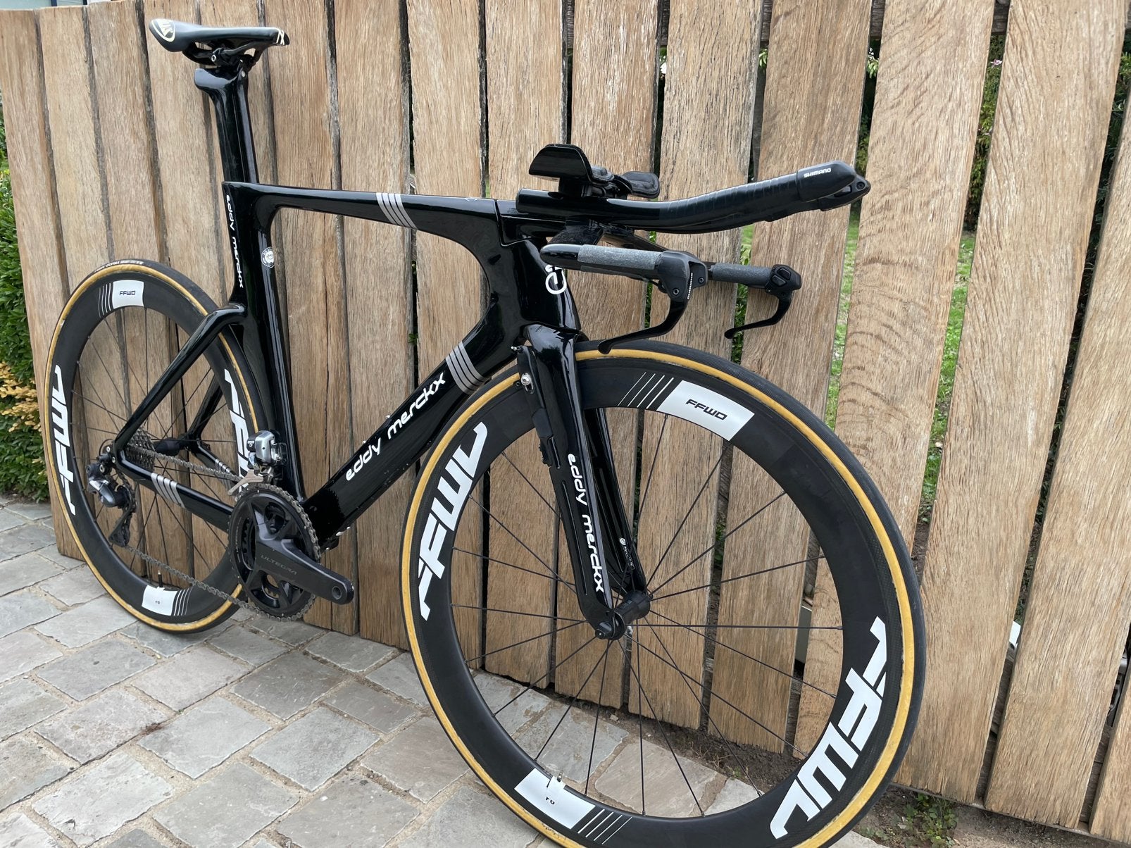 Tijdrit fiets Eddy Merckx, Enlèvement, Comme neuf, Carbone, Frein sur jante