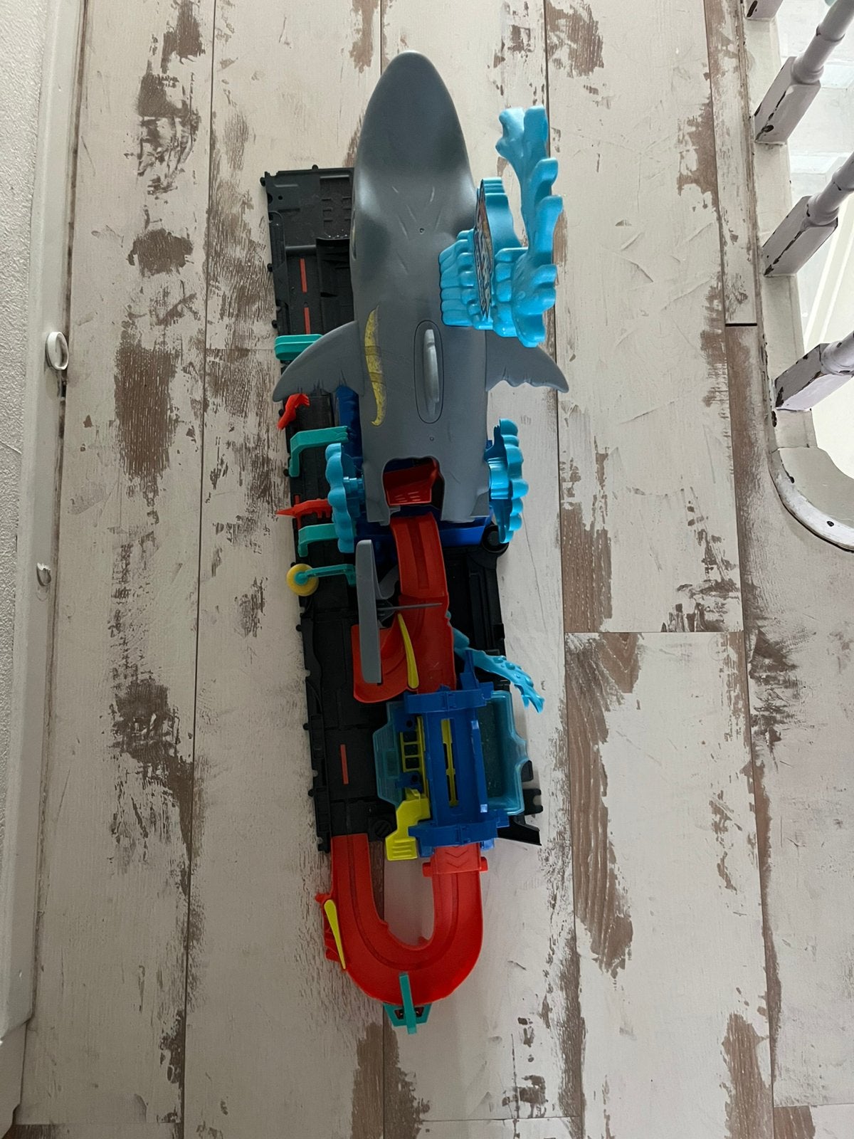 Hot Wheels City Ultra Shark Car Wash, Kinderen en Baby's, Speelgoed | Racebanen, Ophalen, Hot Wheels