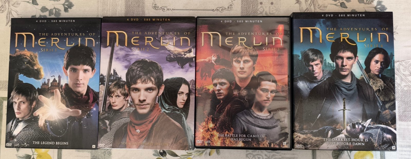 Merlin serie 1-4, Cd's en Dvd's, Dvd's | Tv en Series, Ophalen of Verzenden