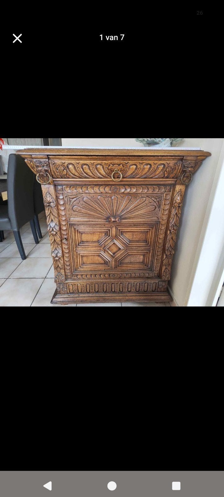 Antieke Mechelse kast, Antiek en Kunst, Ophalen