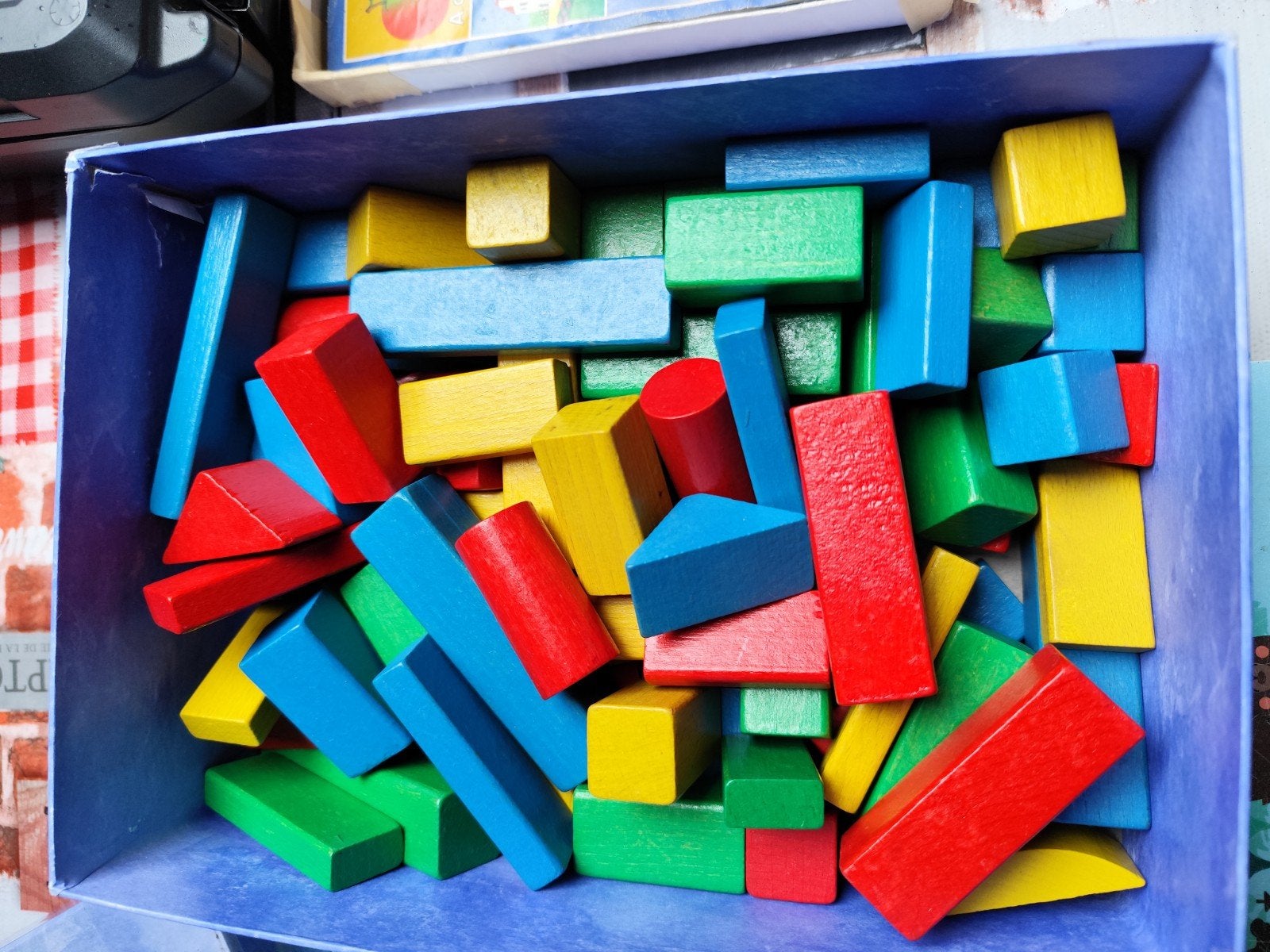 kinderen speel tafel, Ophalen