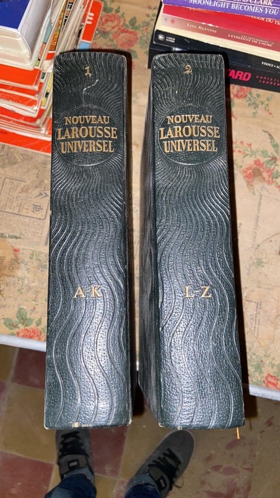 Lot de 2 nouveau Larousse universelle de Claude et Paul Augé, Ophalen of Verzenden