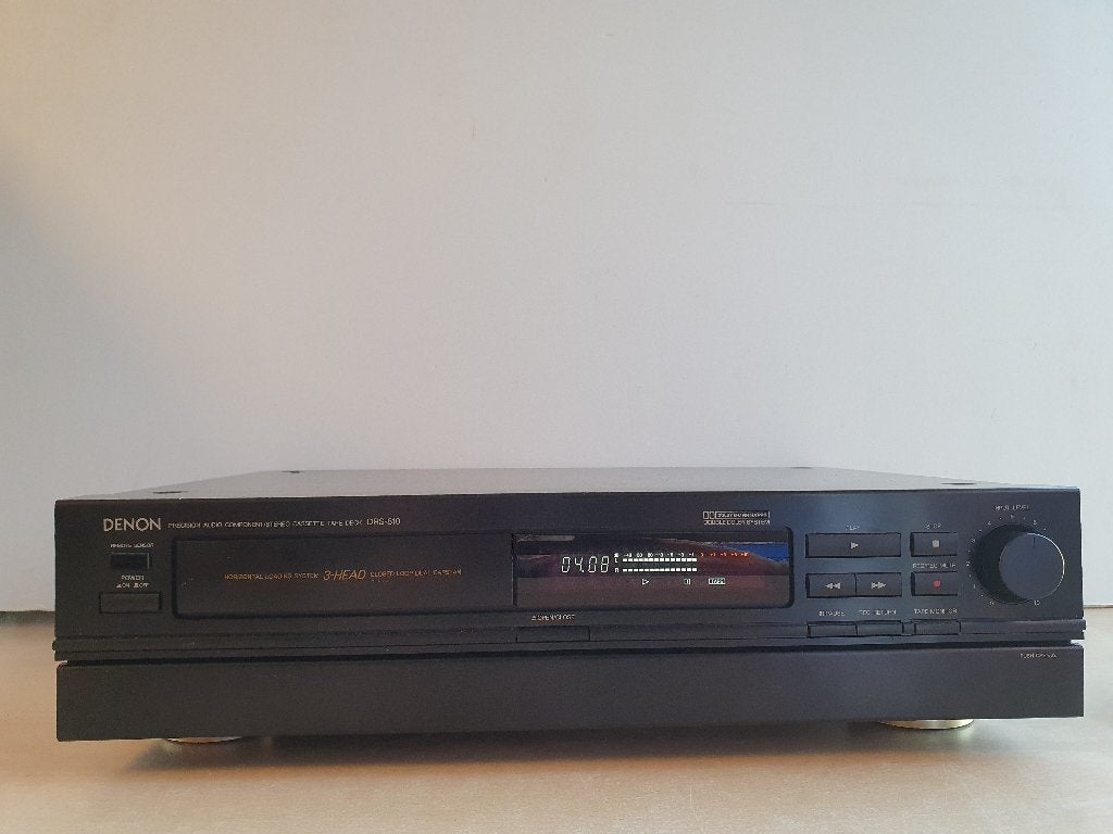 Denon Stereo Cassette 3-Head Tape Deck DRS-810, Audio, Tv en Foto, Cassettedecks, Ophalen of Verzenden, Denon