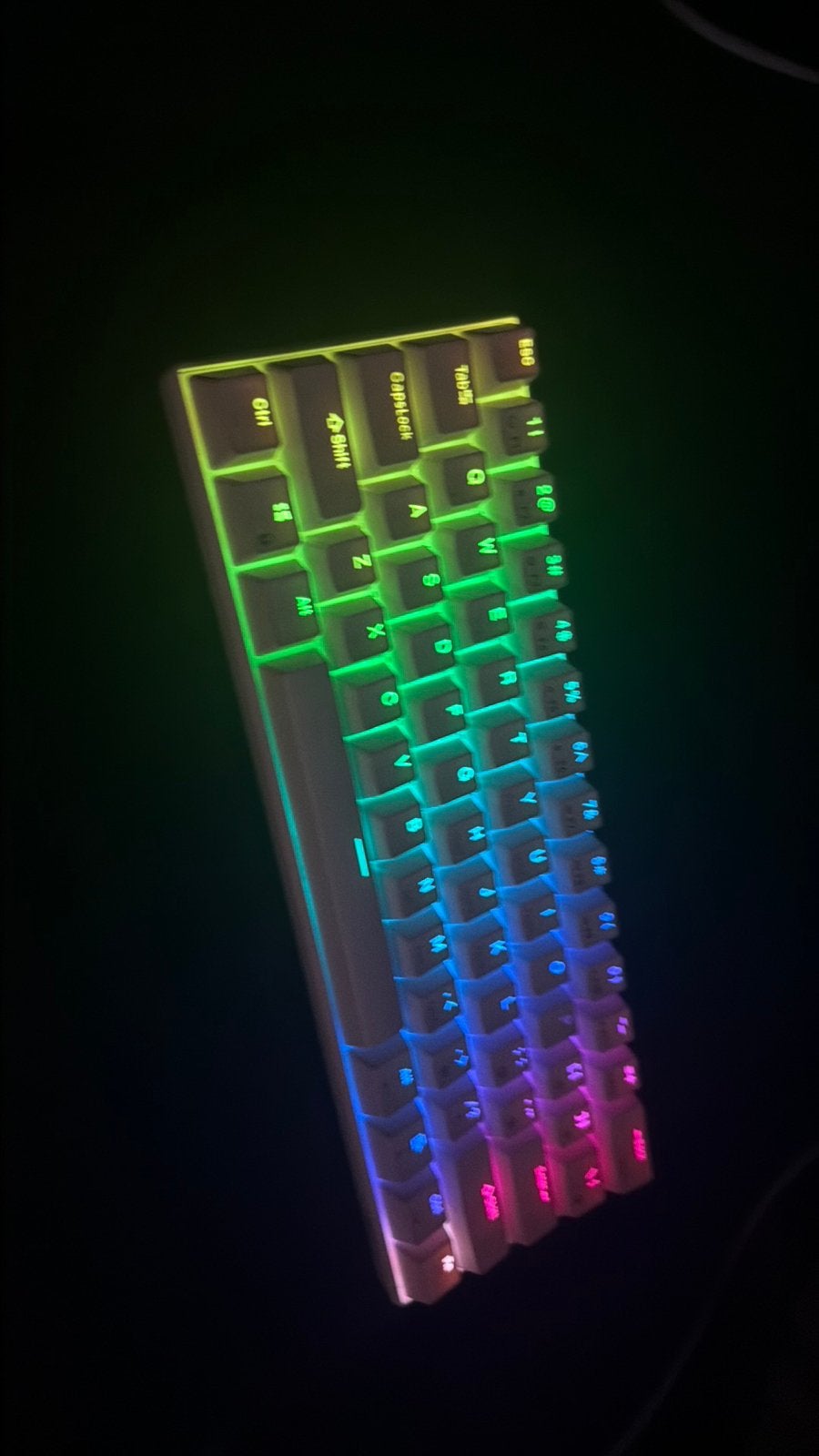 Clavier mécanique RK61, Neuf, Clavier gamer, Enlèvement ou Envoi, Qwerty