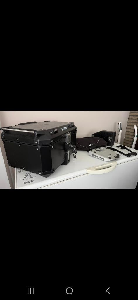 Tope case, support, platine, sacoche crache barre, Motos, Pièces | BMW, Utilisé, Enlèvement