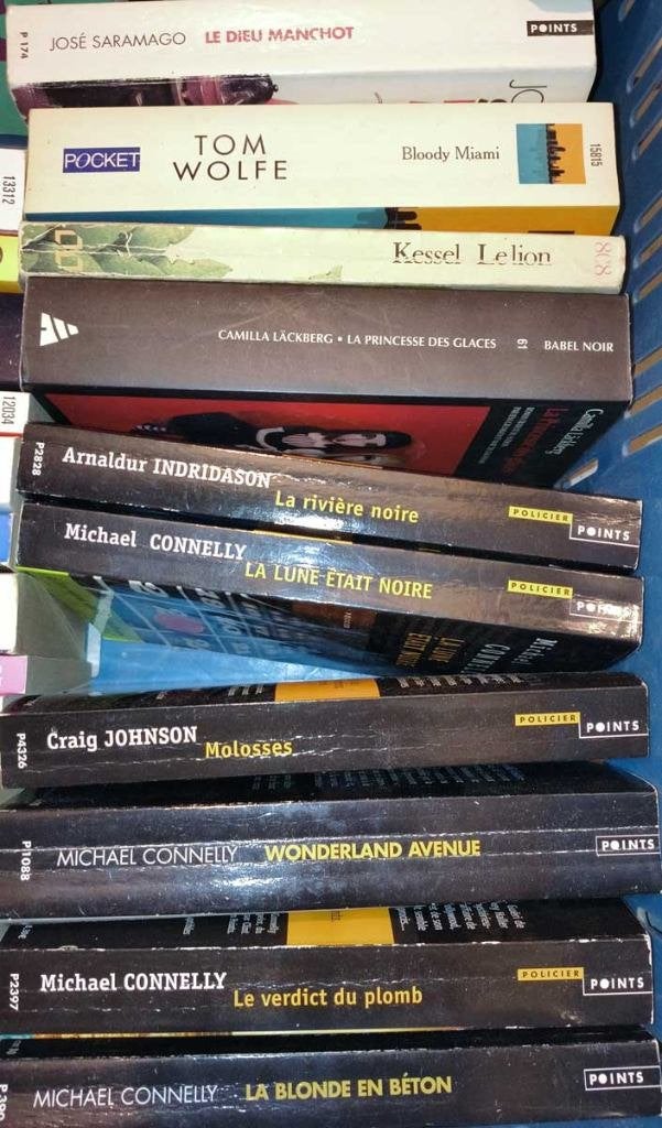 Connely, Dicker, Coben - Lot de  20 livres à donner, Enlèvement, Utilisé
