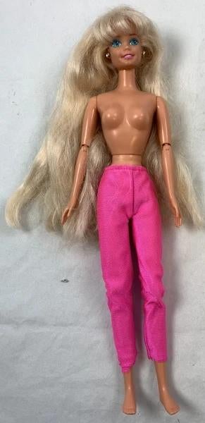 Legging pop vintage blond Mattel #11921 Barbie Gymnaste 1994, Envoi, Comme neuf, Fashion Doll