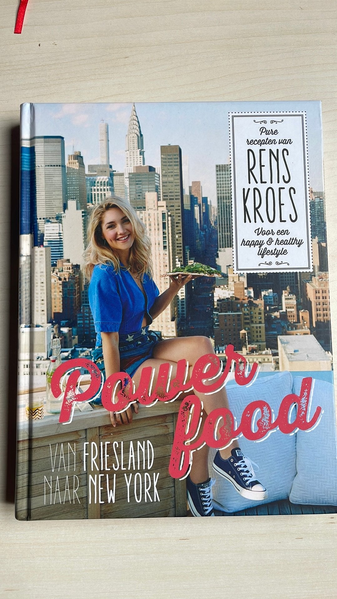 Rens Kroes - Powerfood - Van Friesland naar New York, Boeken, Kookboeken, Ophalen of Verzenden, Rens Kroes