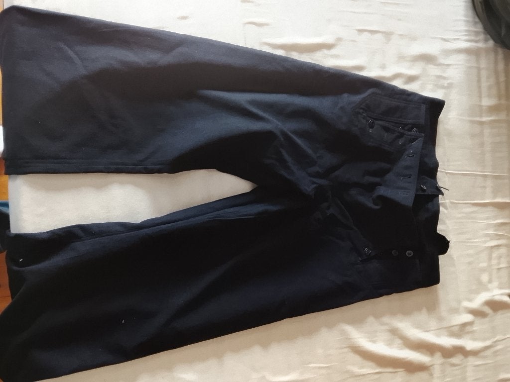 Pantalon service US Navy WW2, Enlèvement ou Envoi, Marine, Vêtements ou Chaussures