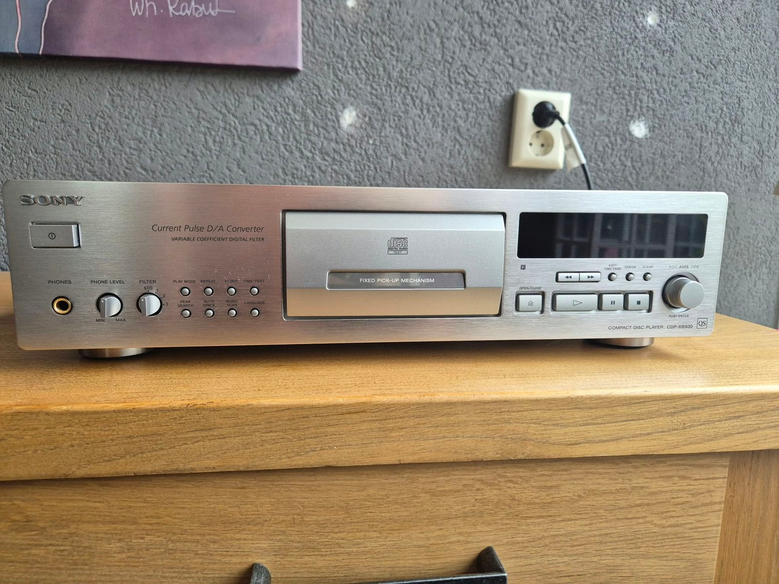 Lecteur CD Sony CDP-XB930S QS en parfait état !, Enlèvement ou Envoi, Comme neuf, Sony