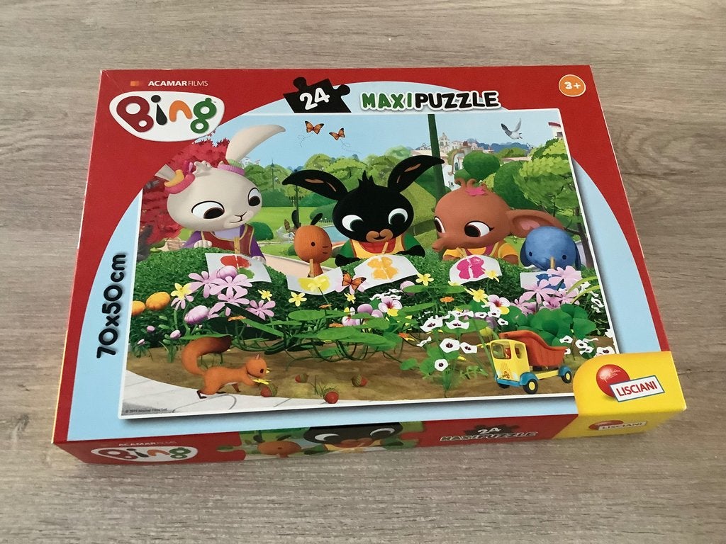 Bing Maxi puzzle (24 stuks), Ophalen of Verzenden, 10 tot 50 stukjes, Zo goed als nieuw, 2 tot 4 jaar