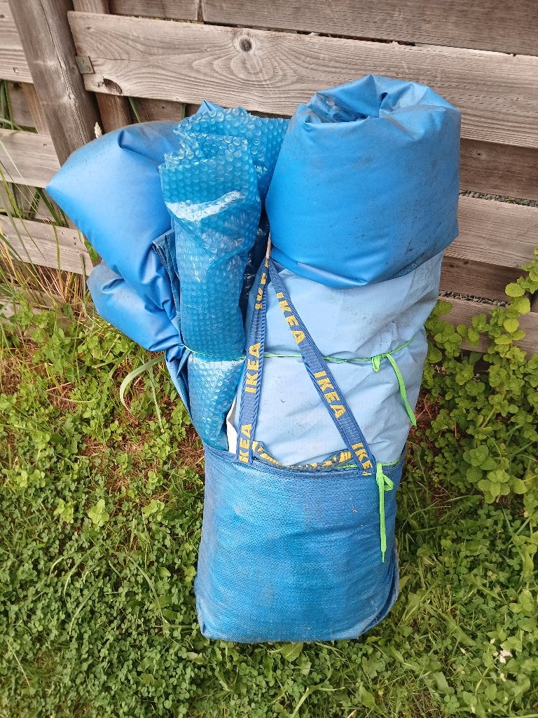 Oplaanbaar zwembad, Tuin en Terras, Ophalen, Gebruikt, Rechthoekig, Opblaaszwembad