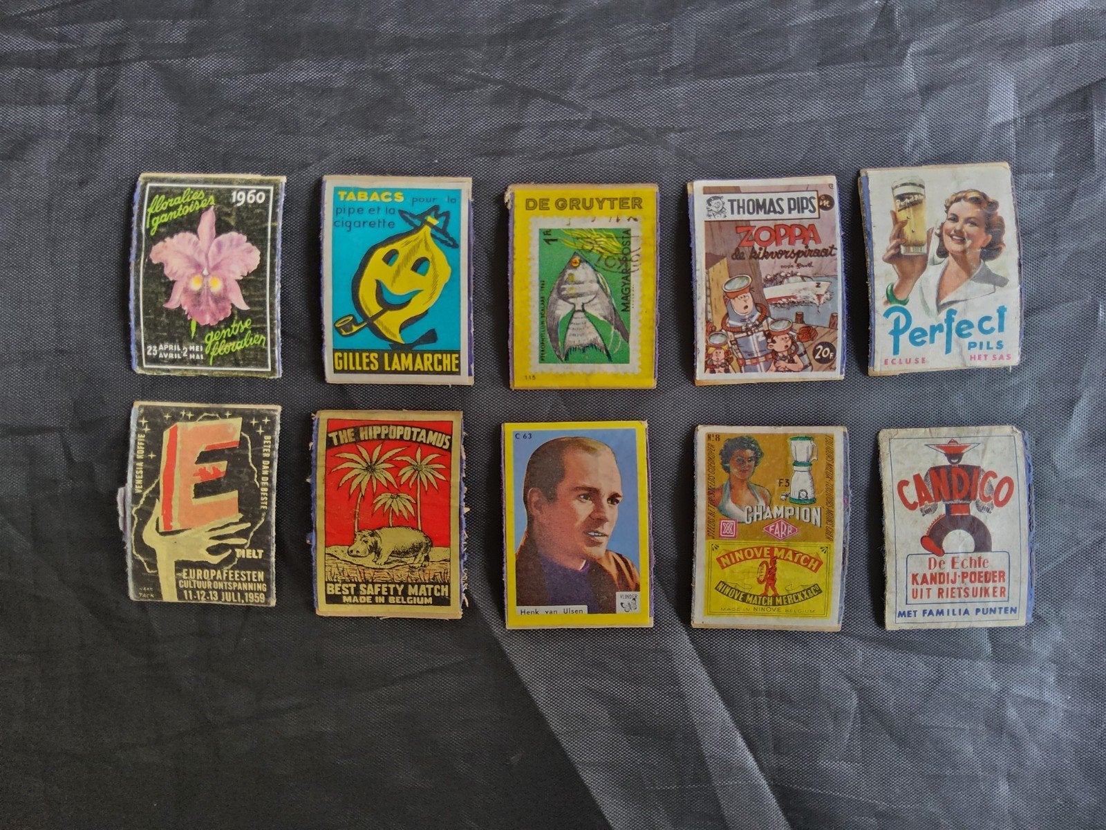 Unieke verzameling originele lucifer afbeeldingen (Lot 9), Verzenden