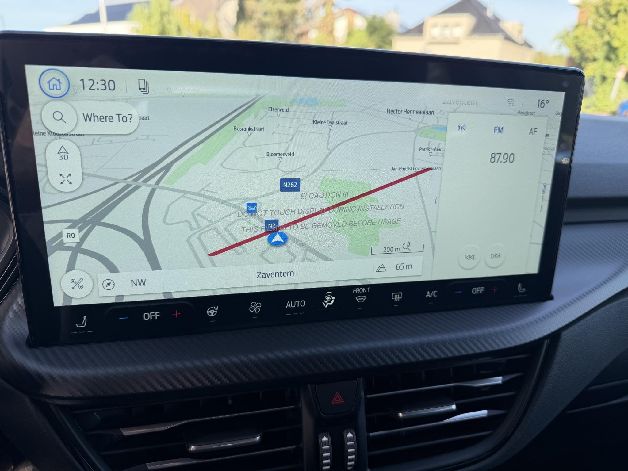 Ford Kuga 2.5i FHEV Aut. 132kW ST-Line, 4 cilinders, Zwart, Bedrijf, 5 zetels