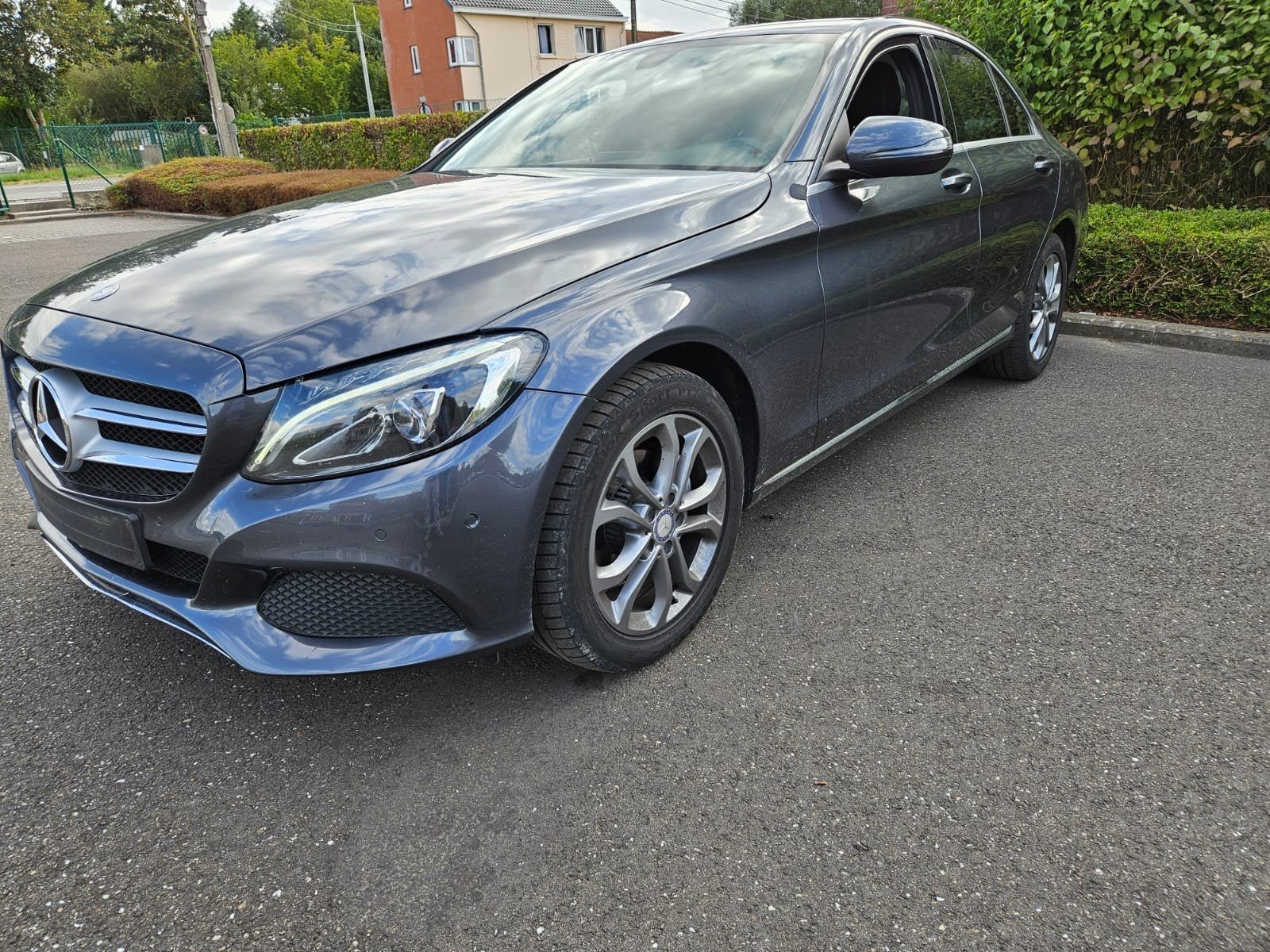 Mercedes-Benz C180 D ️AIRCO GPS 176.502KM, Achat, Euro 6, Entreprise, Boîte manuelle