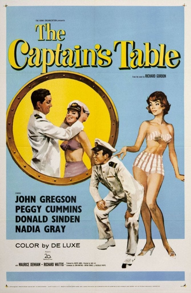 16mm speelfilm -- The Captain's Table (1959), Ophalen of Verzenden, 16mm film