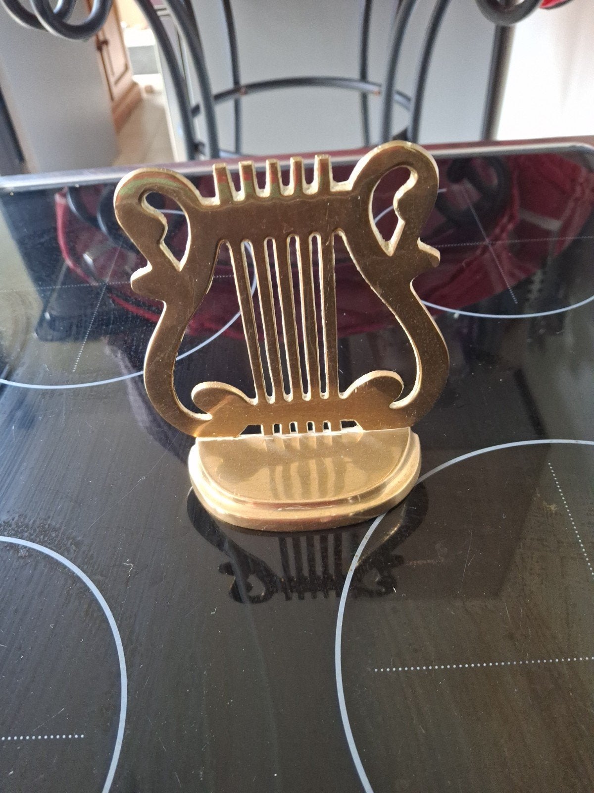 décoration en cuivre pour les musiciens, Antiek en Kunst, Antiek | Brons en Koper, Koper