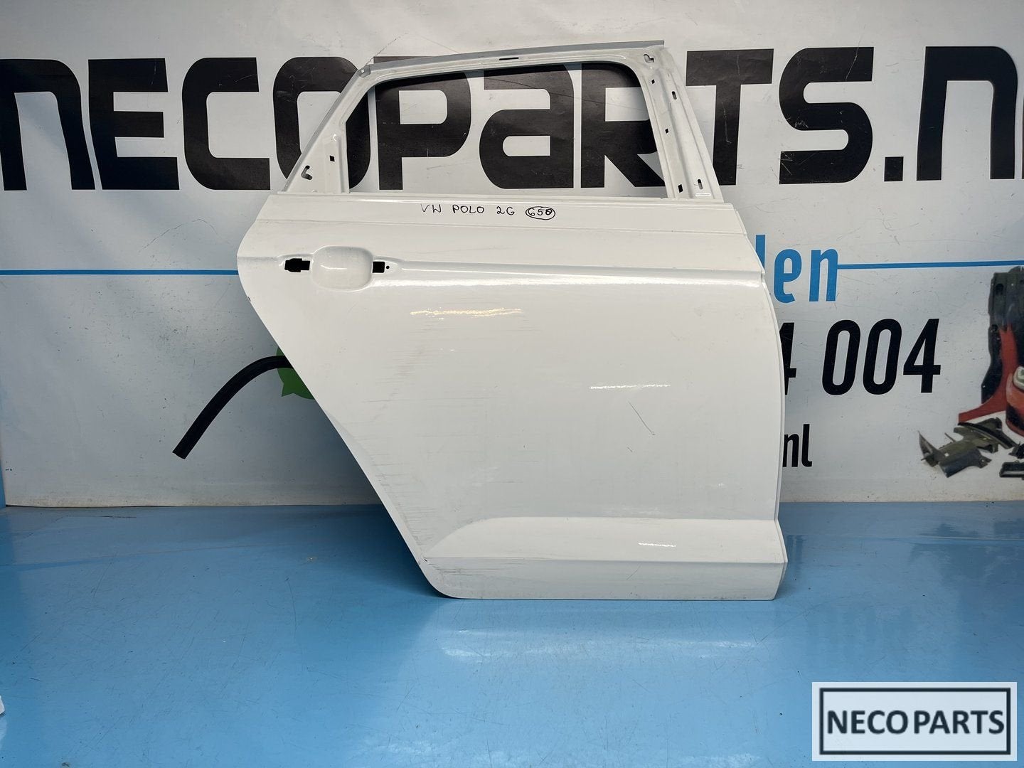 VOLKSWAGEN POLO 2G PORTIER DEUR PORTIEREN DEUREN ORIGINEEL, Gebruikt, -, Volkswagen, -
