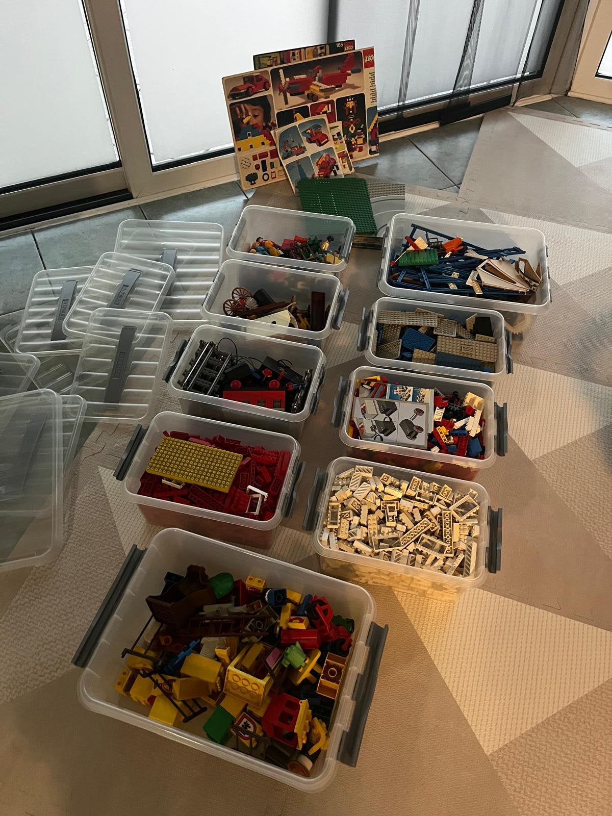 Lego en Duplo, Ophalen, Gebruikt