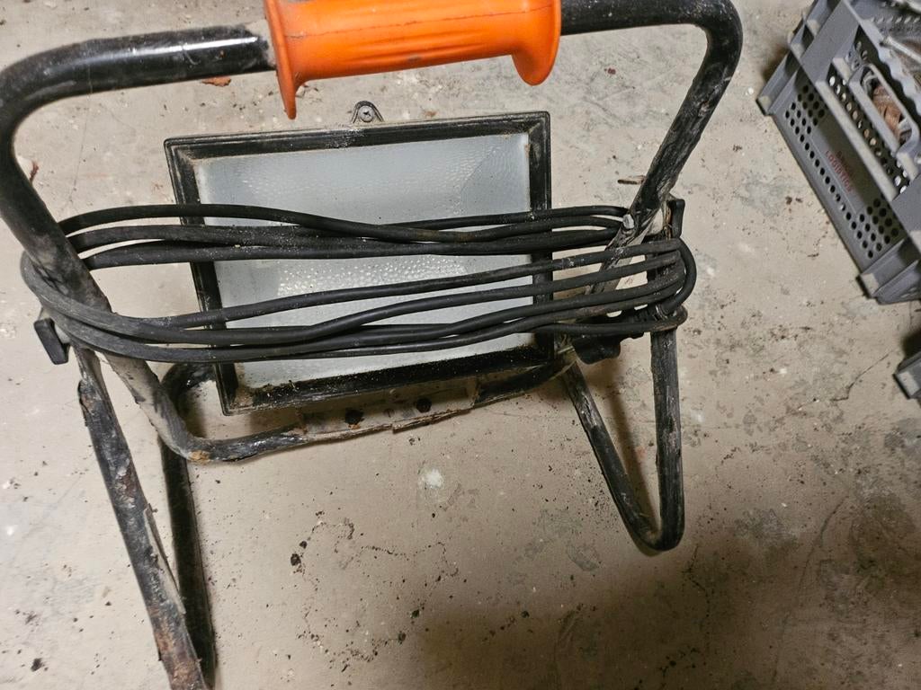 Spot de chantier, Enlèvement, Utilisé, Lampe