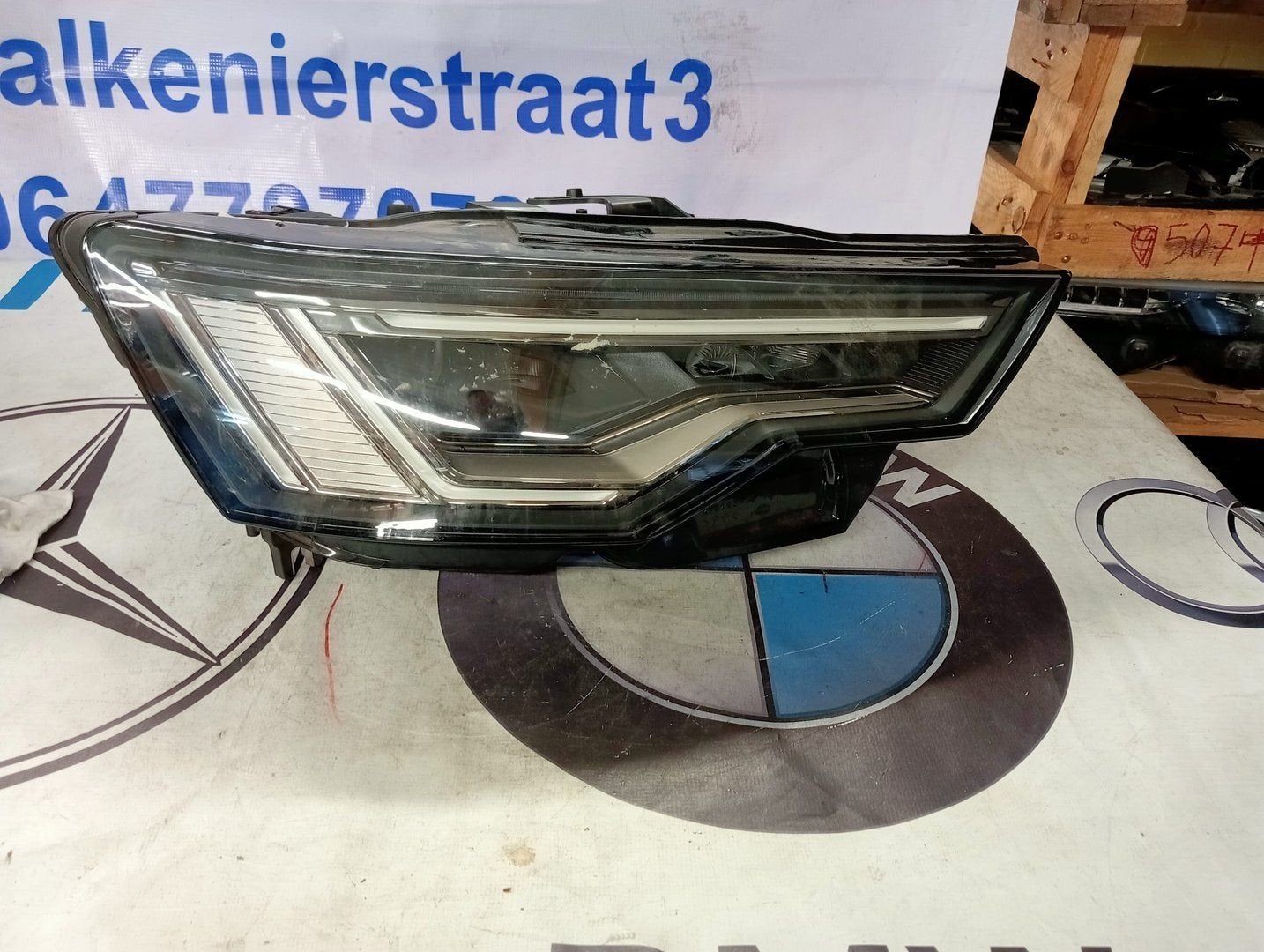 Audi A6 4K0941040 Koplamp Rechts, Gebruikt, -, -, -