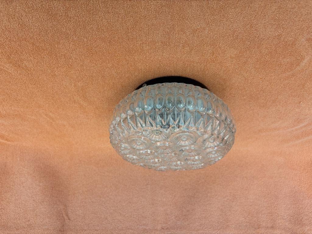 Muur of plafond lamp, Enlèvement ou Envoi, Utilisé, Verre