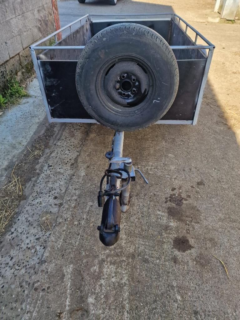 Aanhangwagen 2meter op 1.05meter, Auto diversen, Aanhangers en Bagagewagens, Ophalen, Gebruikt