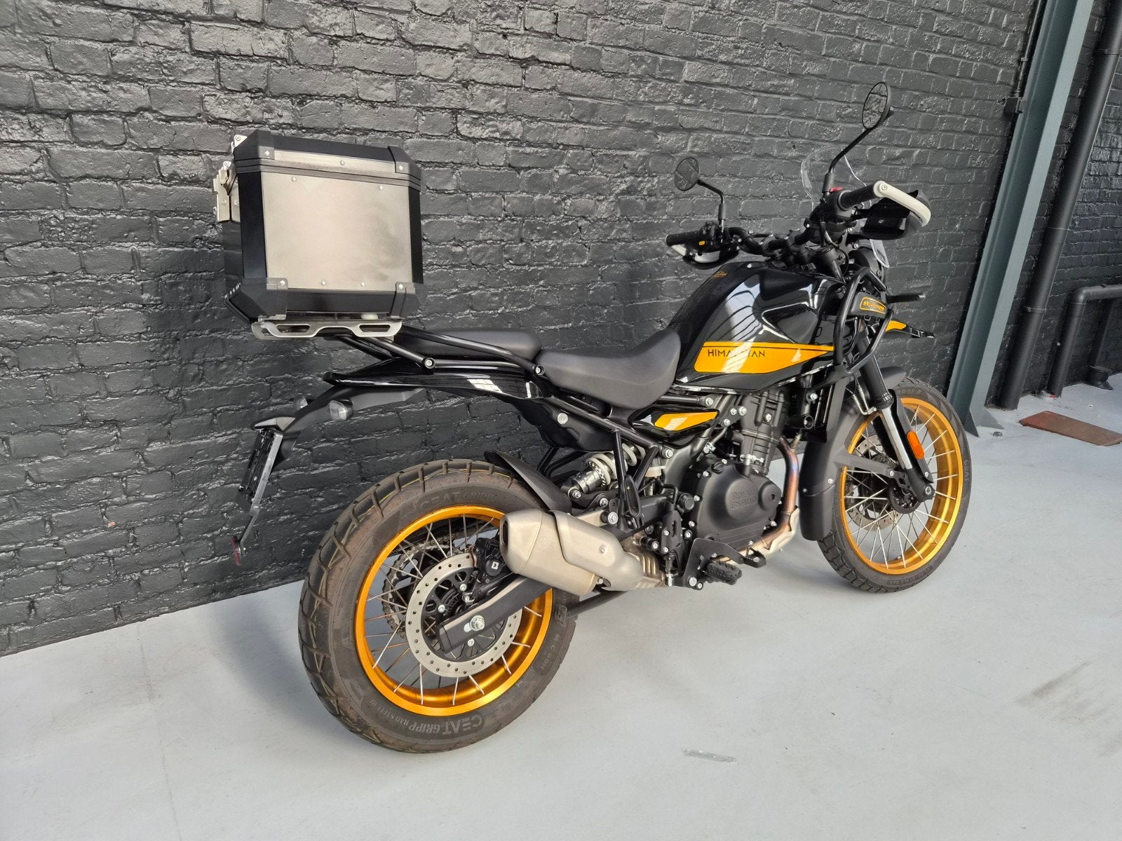 Royal Enfield Himalayan 450 - A2 - 1.000km - Nieuwstaat, Motoren, Occasion, Bedrijf, 451 cc, Enduro