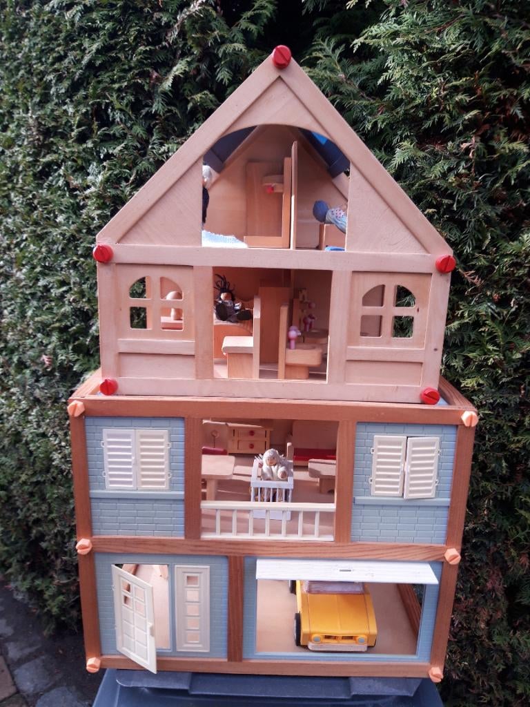 Speelgoed houten huisje, Ophalen, Gebruikt, Overige typen