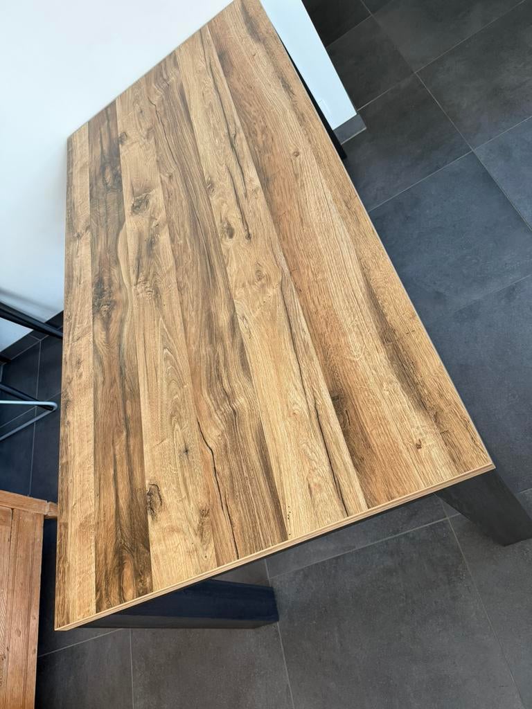 Tafel LUC Leenbakker, Huis en Inrichting, Tafels | Eettafels, Ophalen, Zo goed als nieuw