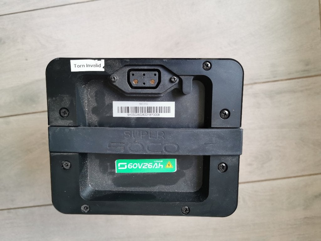 Super Soco Batterie pour TC, TS,TSX et TS 1200r, Vélos & Vélomoteurs, Cyclomoteurs | Accessoires, Enlèvement, Comme neuf, Autres types
