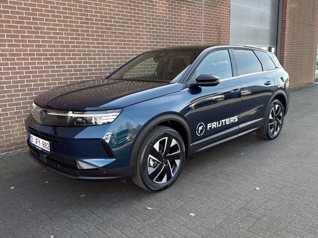 Opel Grandland Turbo Hybrid GS eDCT 145 pk, Auto's, Automaat, Blauw, 5 zetels, 5 deurs