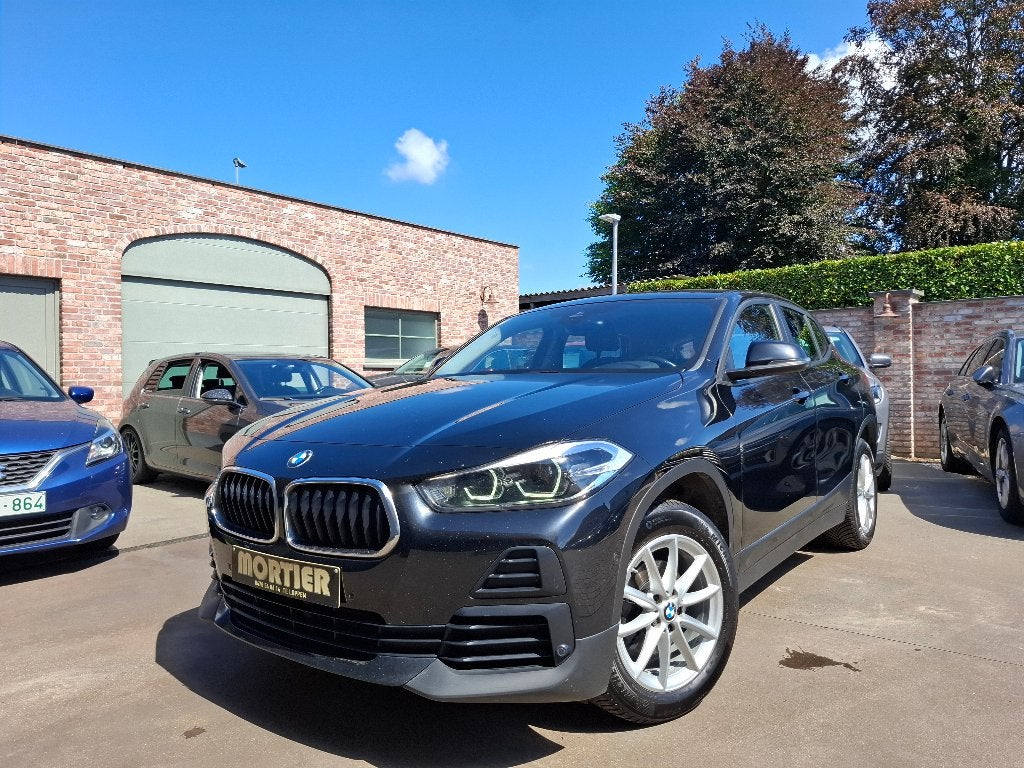 BMW X2 sDrive 16d, 1ste eig/Xenon/Navi/BTW/Cc/PDC/Automaat, Zwart, Bedrijf, 133 g/km, SUV of Terreinwagen
