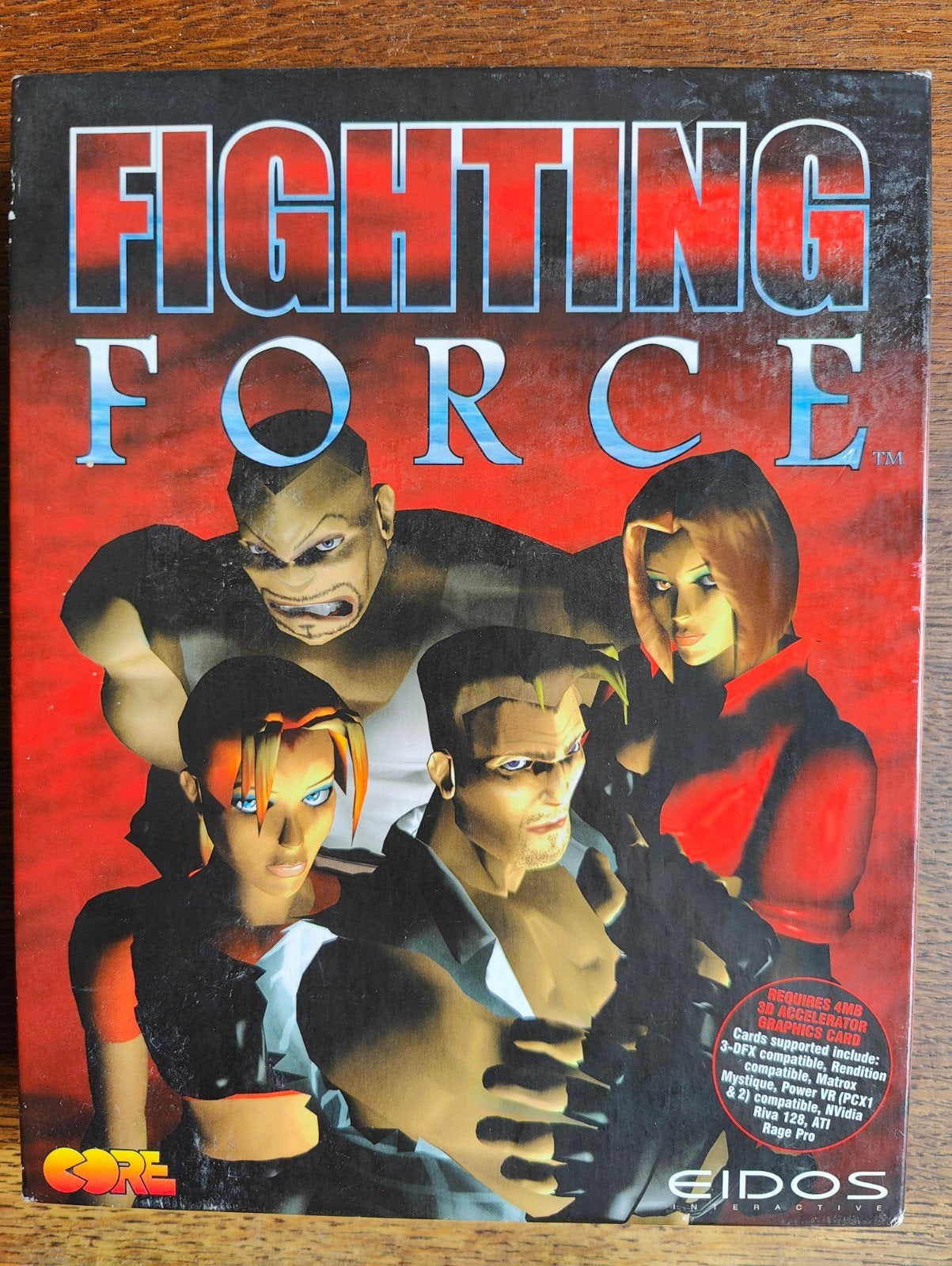 Fighting Force, Enlèvement