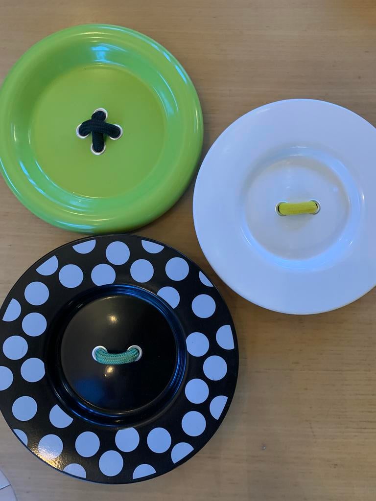 Set van 3 decoratieborden, Ophalen, Zo goed als nieuw