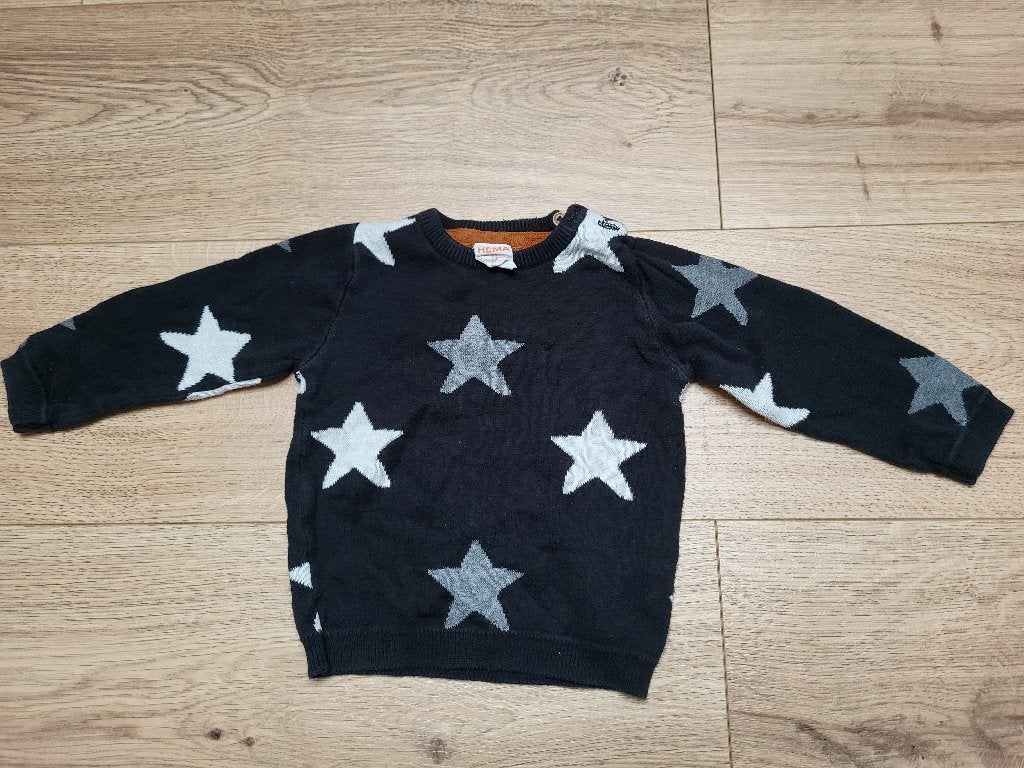Trui Hema maat 74, Kinderen en Baby's, Babykleding | Maat 74, Nieuw, Ophalen of Verzenden, Hema, Truitje of Vestje