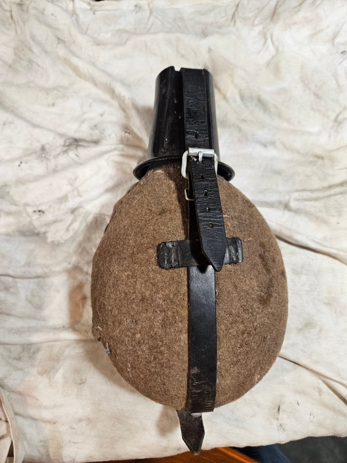 Bouteille de boisson allemande, feldflasche., Enlèvement ou Envoi, Armée de terre, Vêtements ou Chaussures