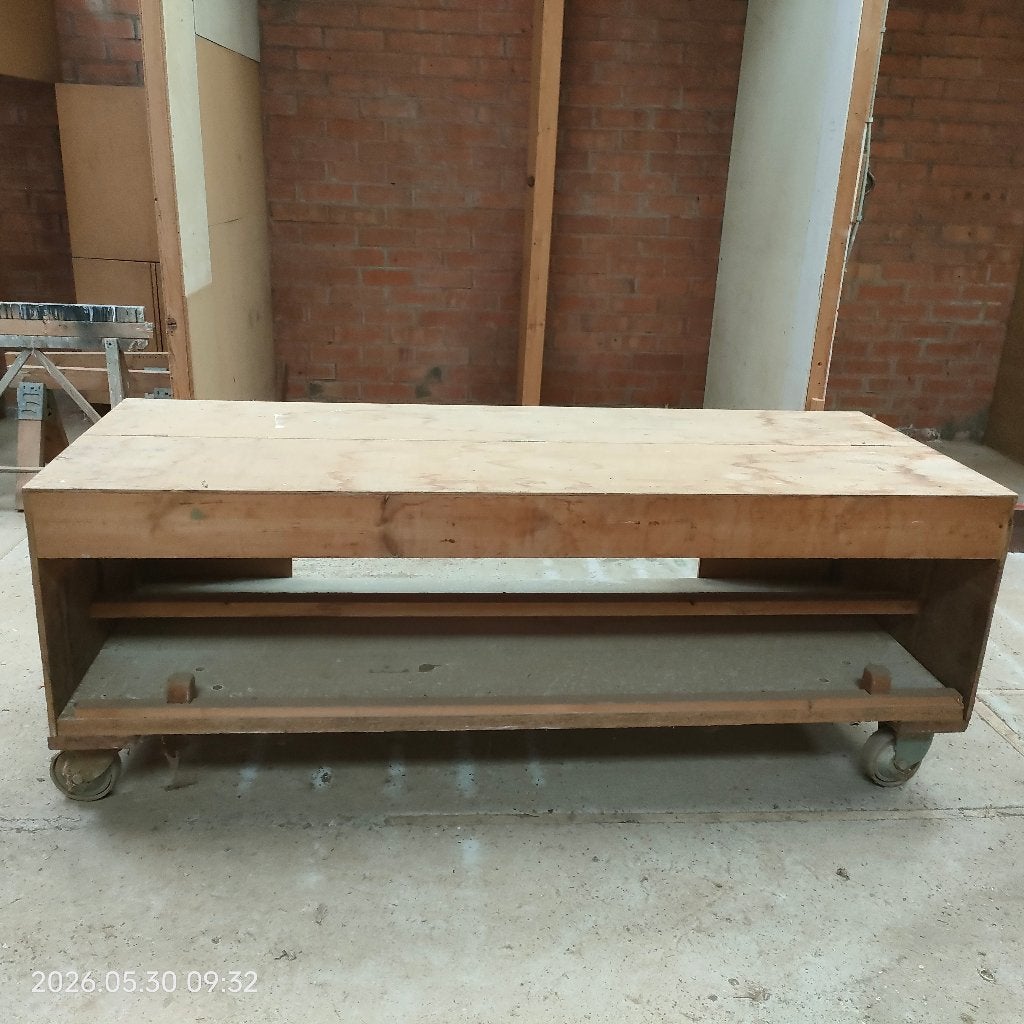 houten rolwagen (kan worden opengeklapt), Enlèvement, Utilisé