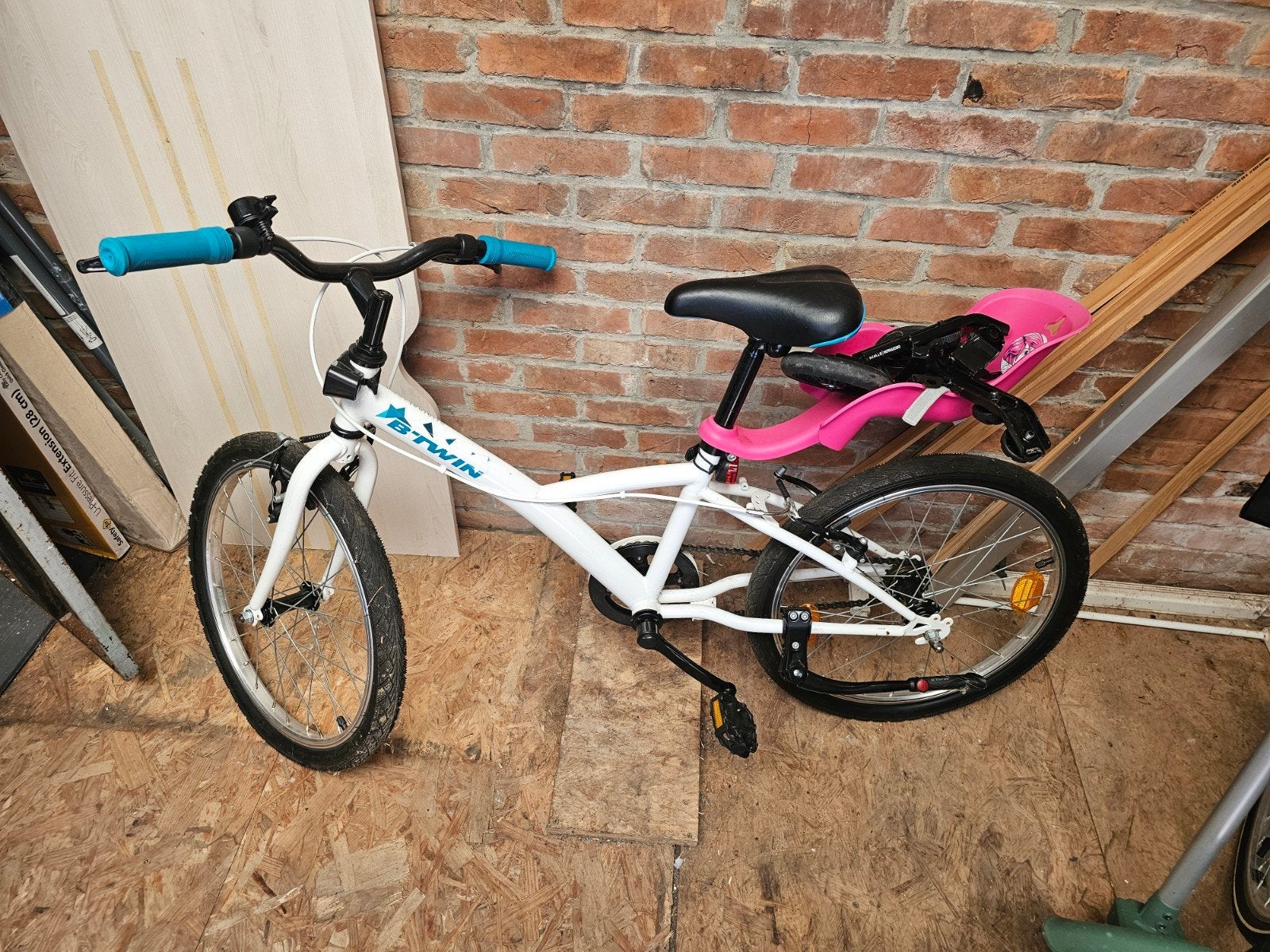 Kinderfiets 20 inch, Ophalen, Zijwieltjes