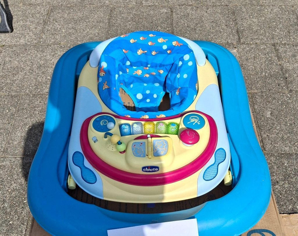 Loopwagentje Chicco - Happy Walky Talky, Kinderen en Baby's, Ophalen, Gebruikt